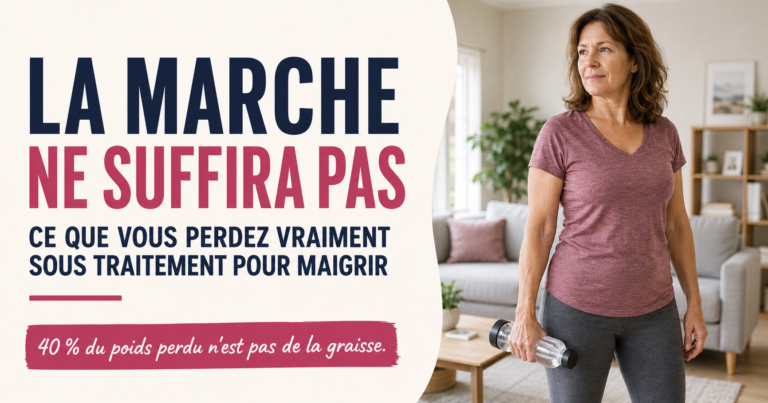 Traitement pour maigrir : ce que vous perdez vraiment (et ce n&rsquo;est pas que de la graisse)